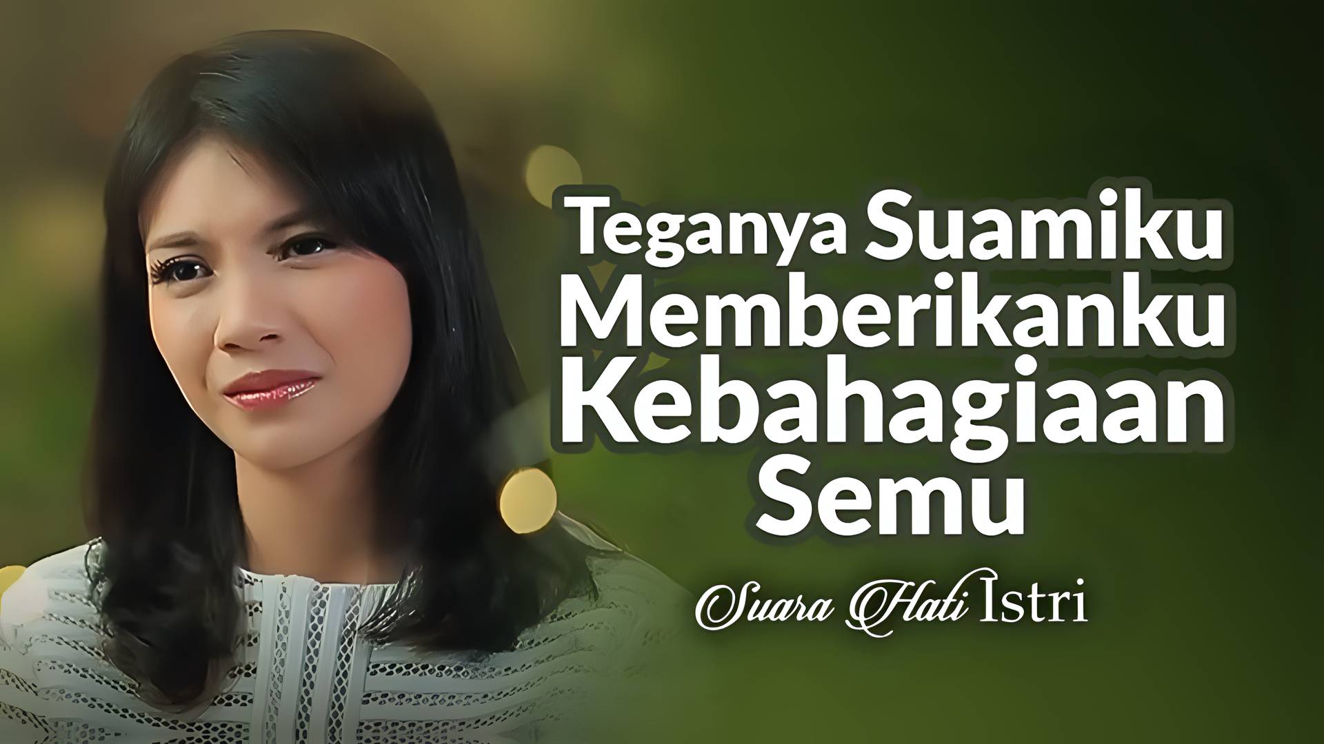 Teganya Suamiku Memberikanku Kebahagiaan Semu