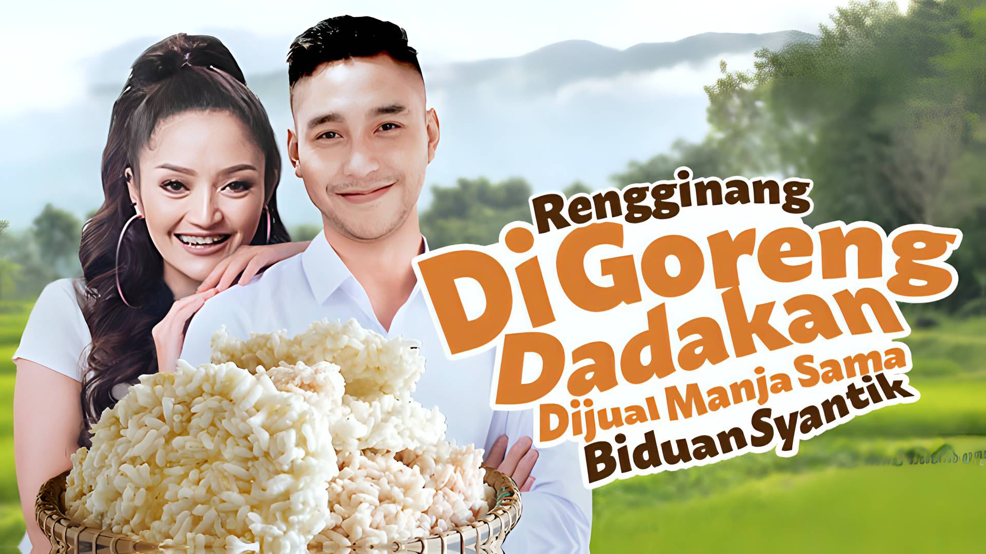 Rengginang Bulat Di Goreng Dadakan Di Jual Manja Sama Biduan Syantik