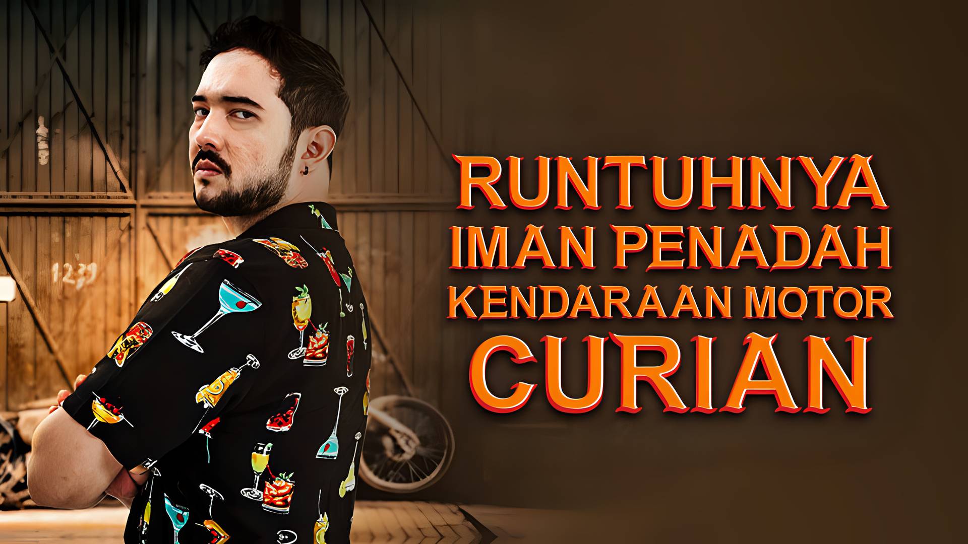 Runtuhnya Iman Penadah Kendaraan Motor Curian